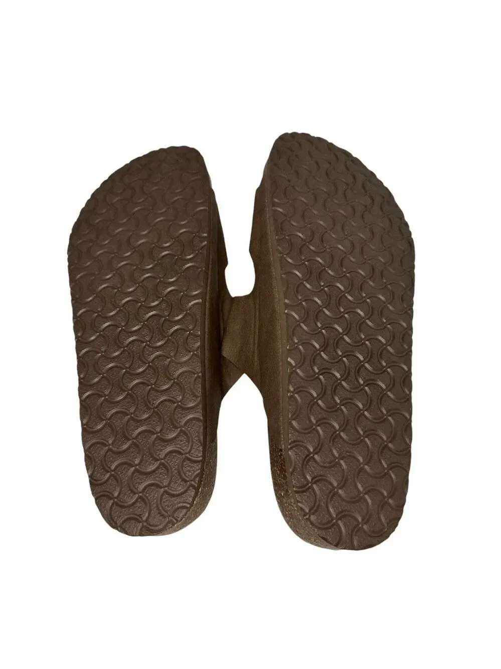 Fitory Arch Pro 2.0 Men’s Brown Sandals Size 11 Adjustable Buckle Comfort Slides
